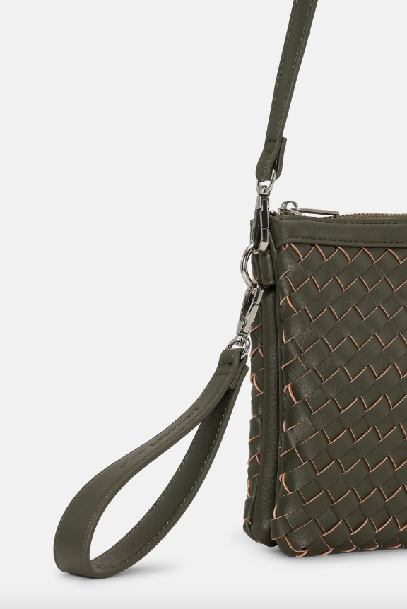 Woven Cross-Body Bag