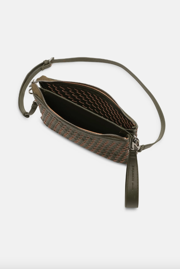 Woven Cross-Body Bag