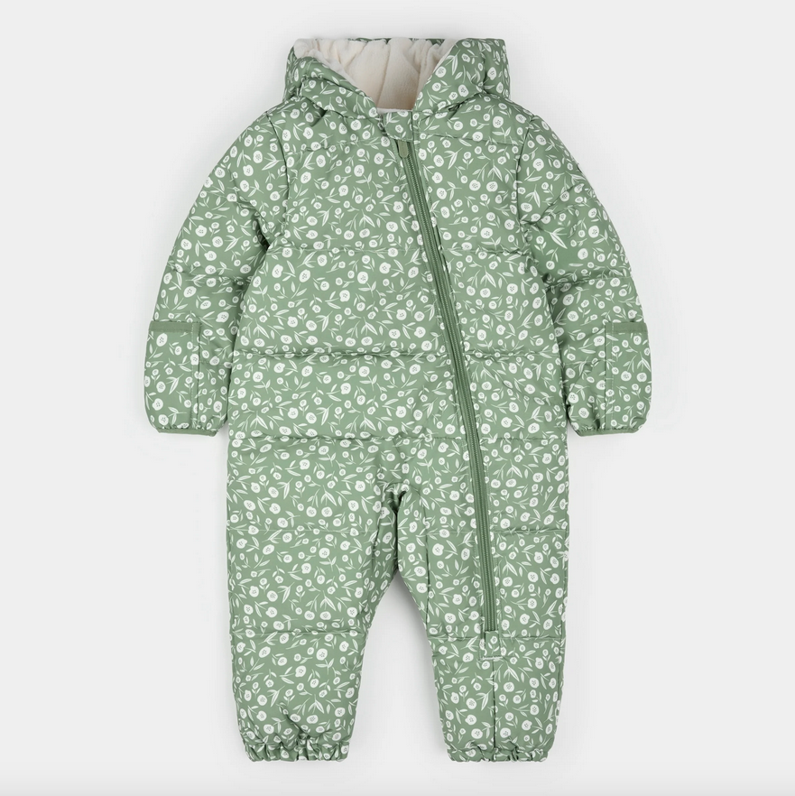 Floral Snowsuit