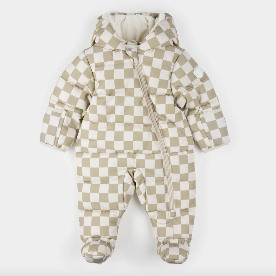 Checkerboard Snowsuit