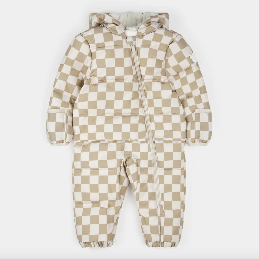 Checkerboard Snowsuit