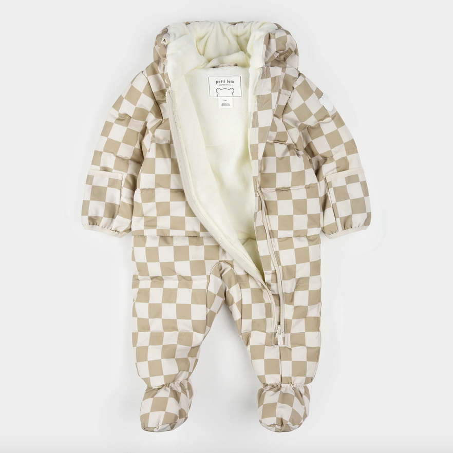 Checkerboard Snowsuit