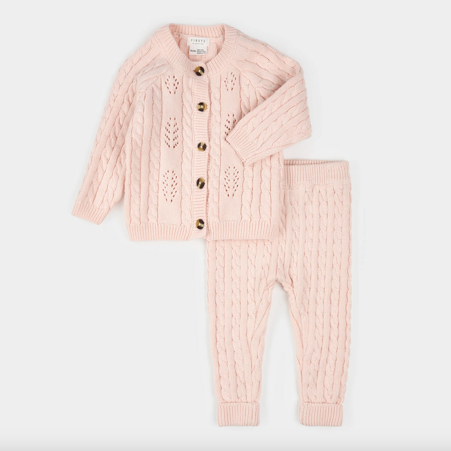 Knit Baby Set