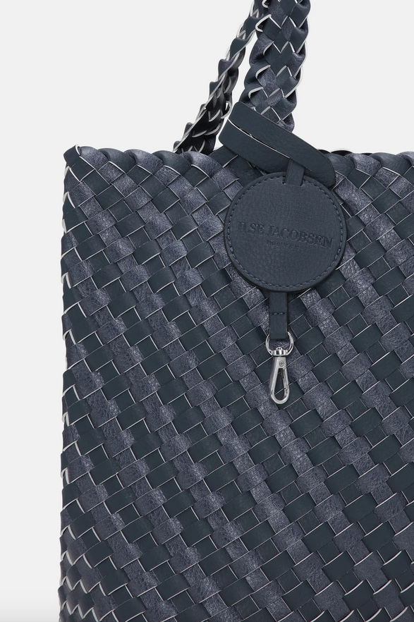 Reversible Tote | Ombre Blue Metallic