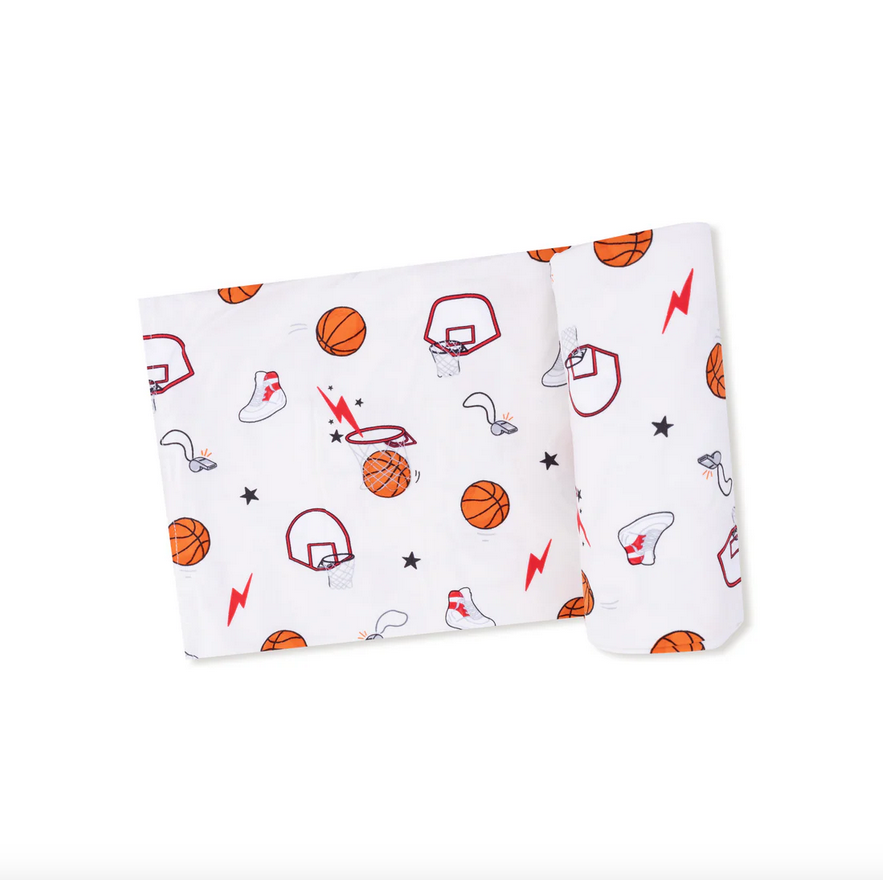 Basketball Swaddle Blanket