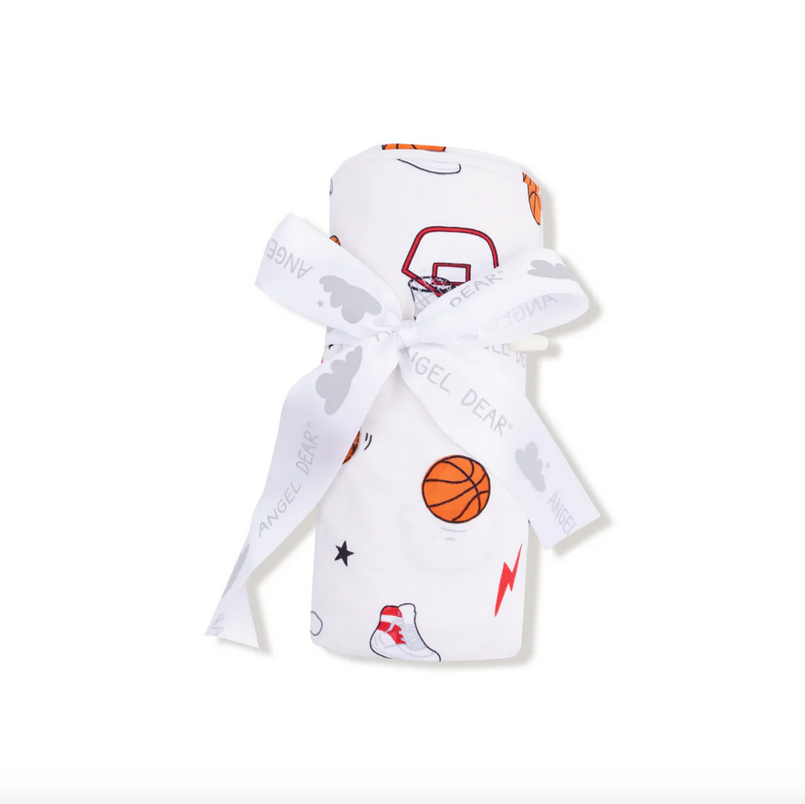 Basketball Swaddle Blanket