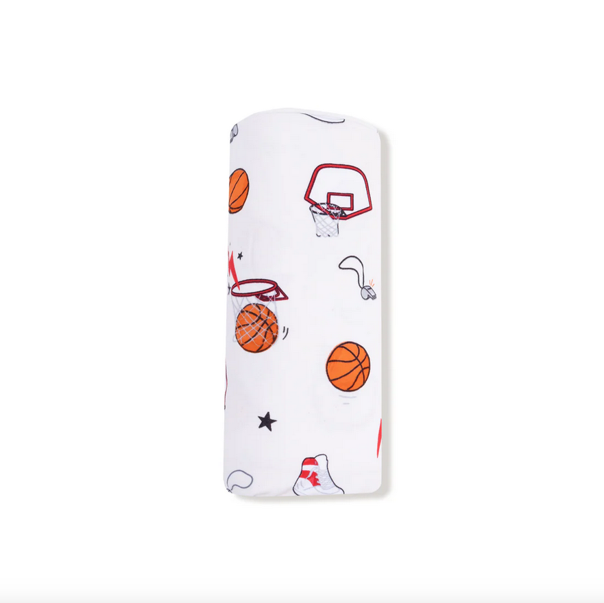 Basketball Swaddle Blanket