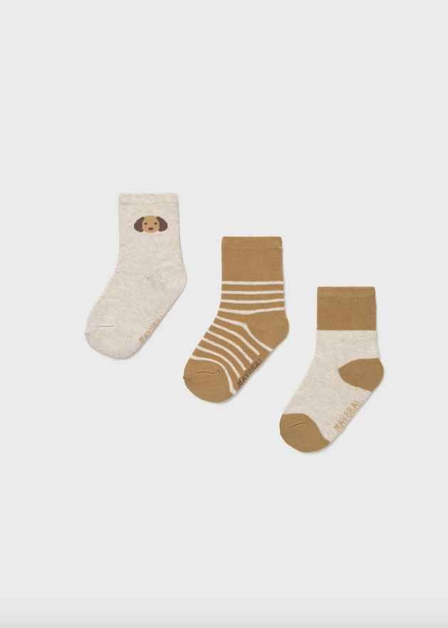 Puppy Sock Set - 3 Pack
