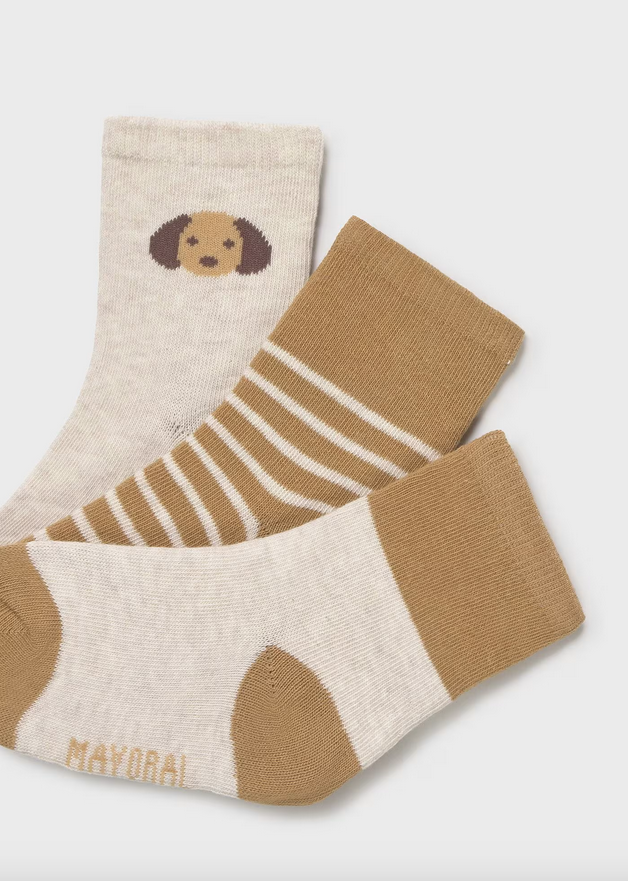 Puppy Sock Set - 3 Pack
