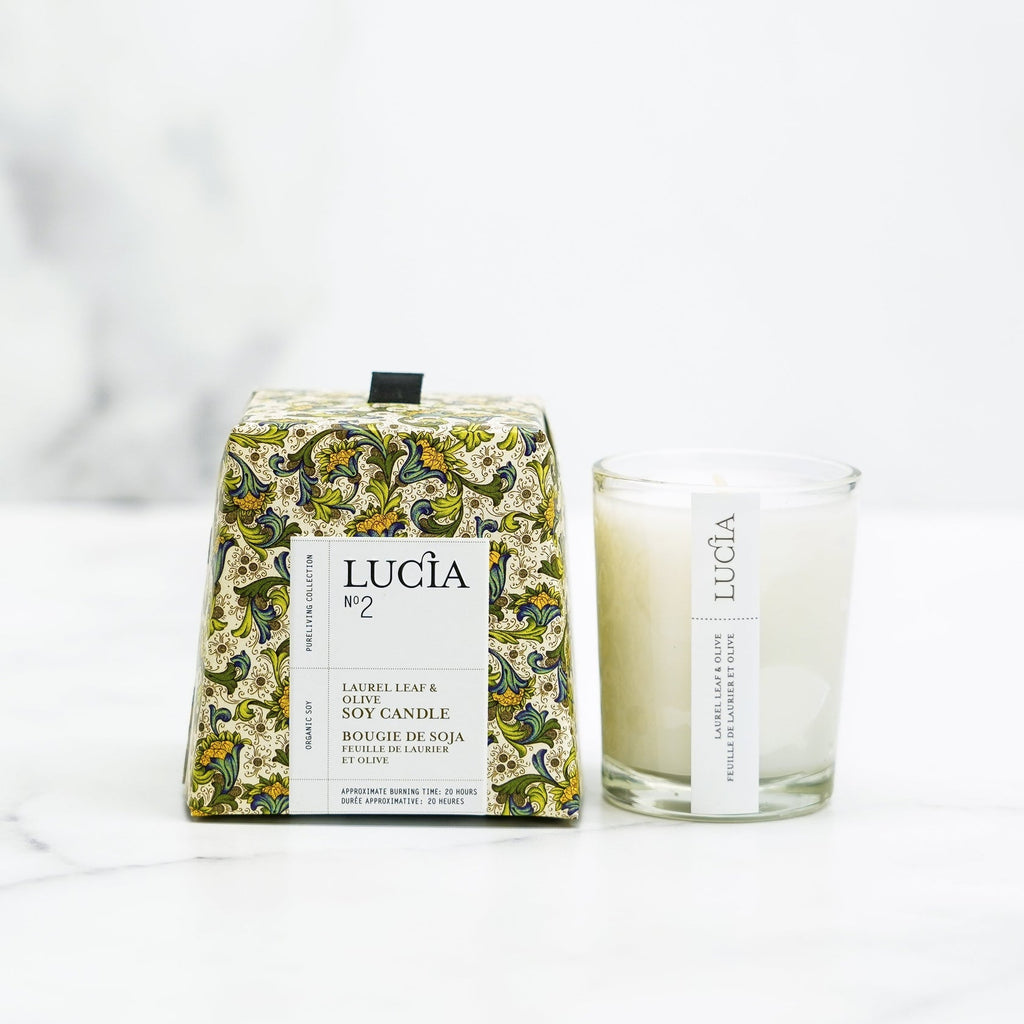 Laurel Leaf & Olive Blossom Candle