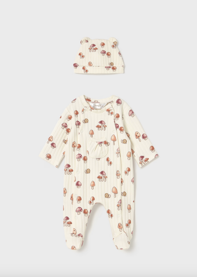 Mushroom Dungaree Set