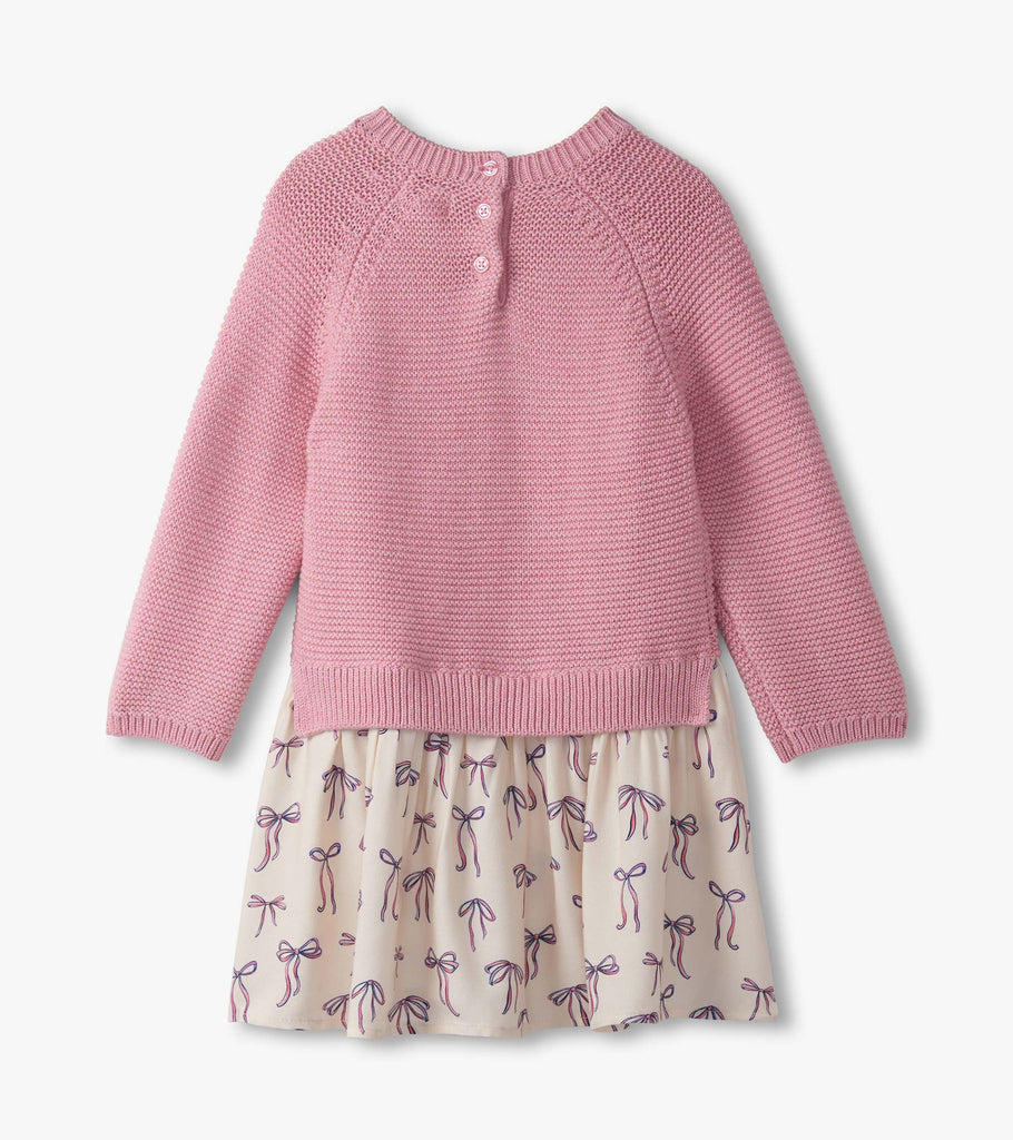 Bows Sweater Dress