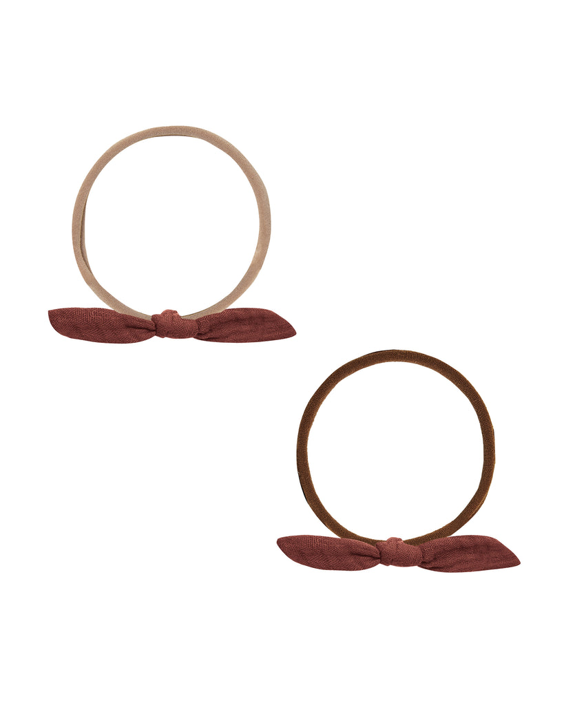 ** Pre-Order ** Little Knot Headband | Ruby