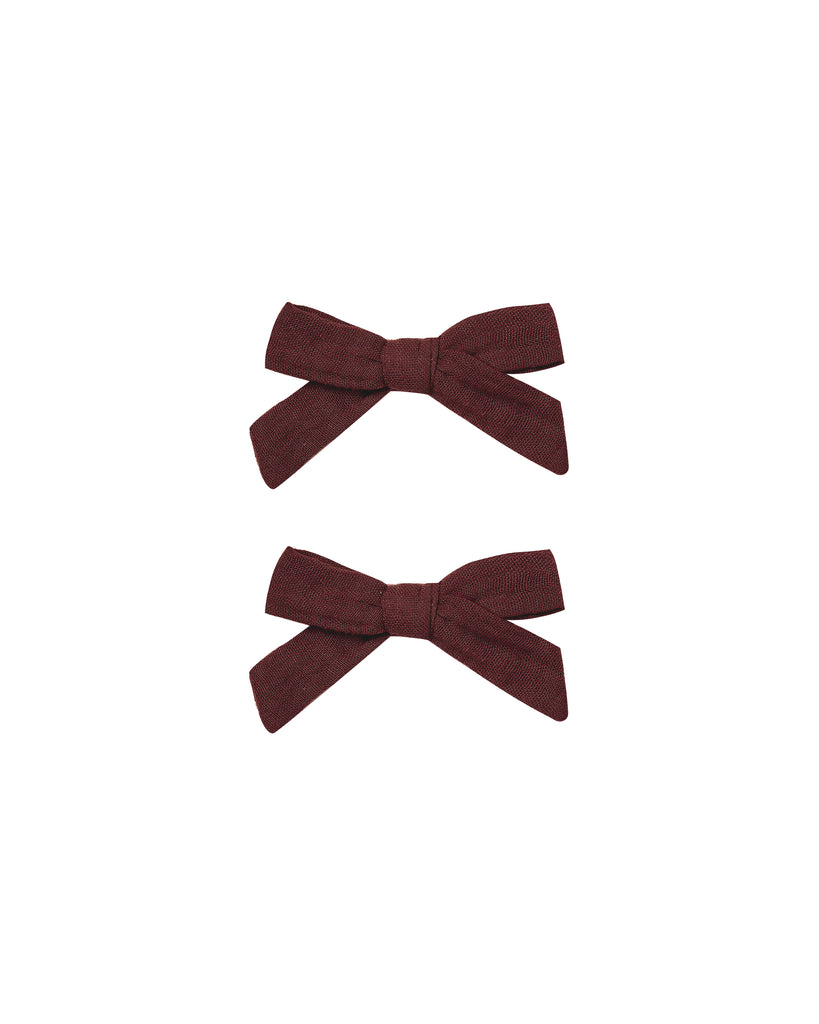 ** PRE-ORDER ** Bow Set | Ruby