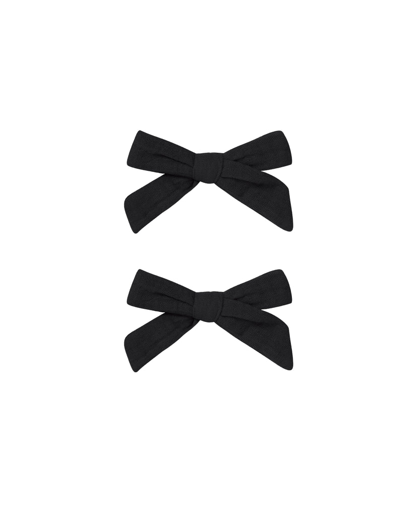 ** PRE-ORDER ** Bow Set | Black