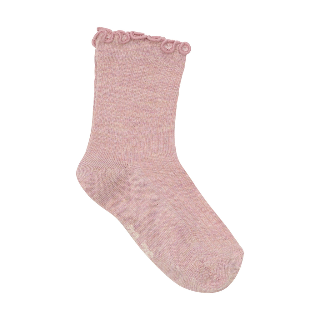 Ruffle Trim Socks