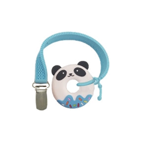 Blue Panda Teether & Strap
