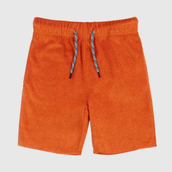 Burnt Orange Camp Shorts