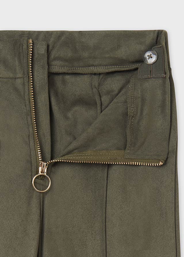 Olive Zip Legging